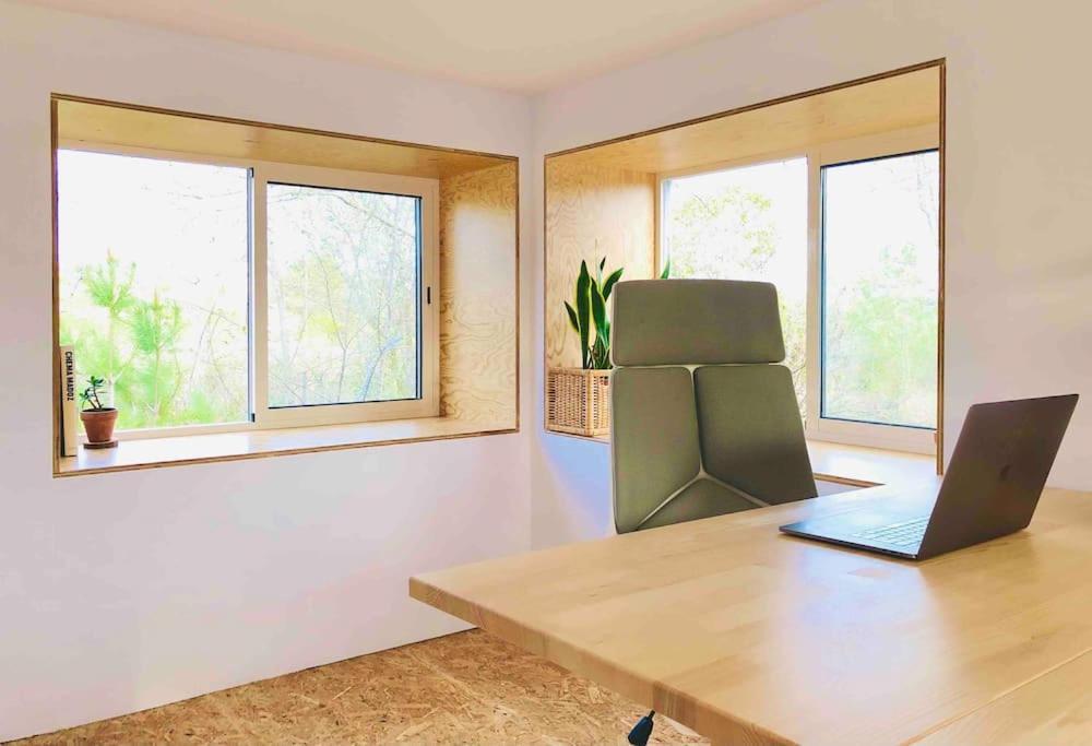 Eco Tiny Home & Office For Digital Nomads Vallmoll 外观 照片
