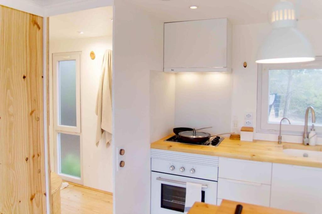 Eco Tiny Home & Office For Digital Nomads Vallmoll 外观 照片